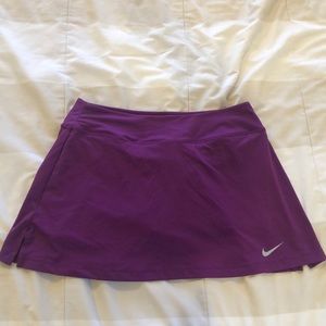 Purple Nike Dri-fit Tennis Skirt